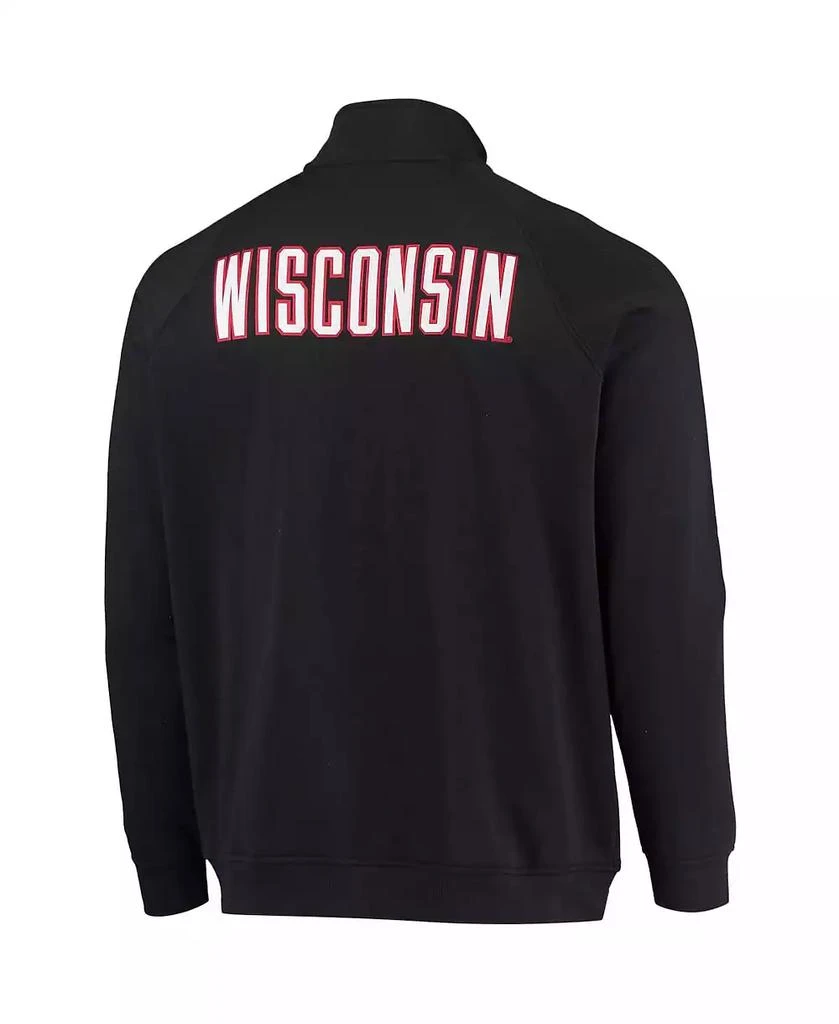 商品Under Armour|Men's Black Wisconsin Badgers Raglan Game Day Triad Full-Zip Jacket,价格¥534,第4张图片详细描述