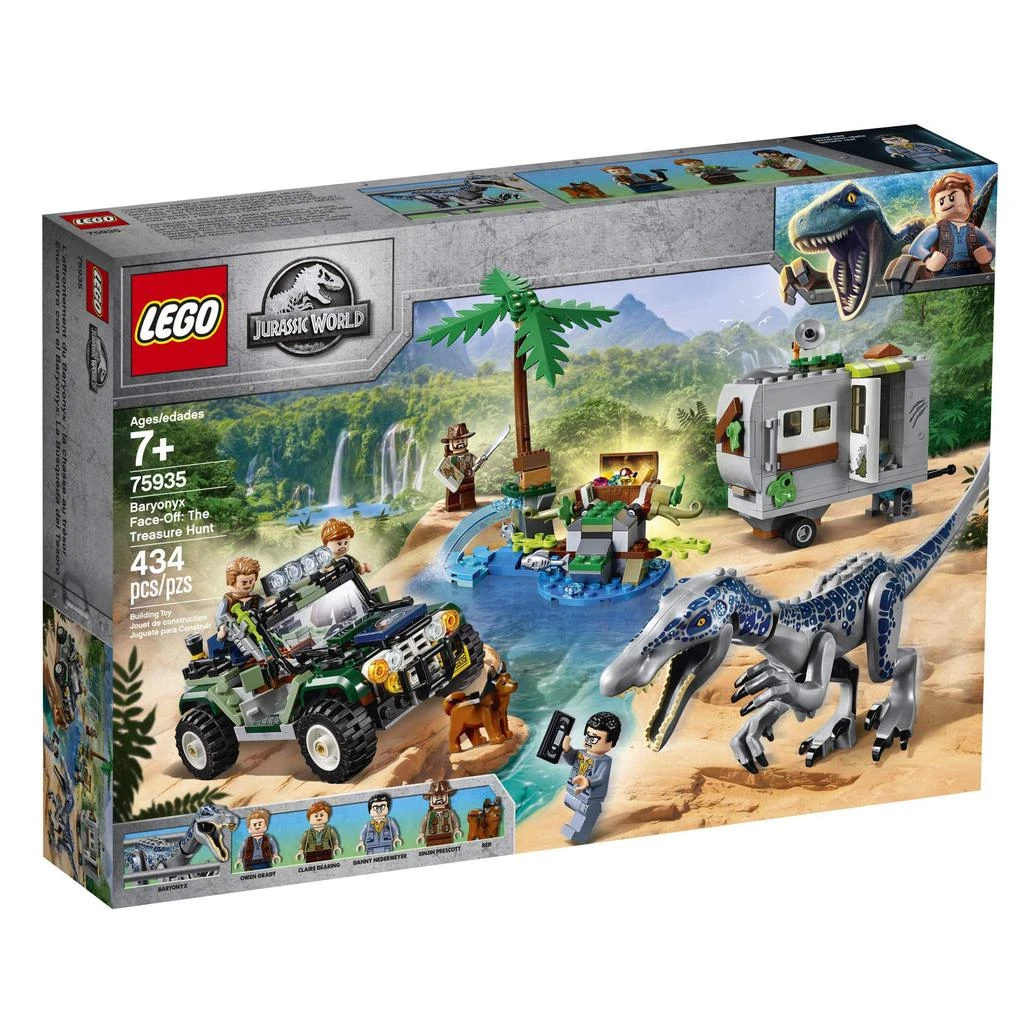 商品LEGO|Baryonyx Face-Off: The Treasure Hunt 75935,价格¥449,第2张图片详细描述