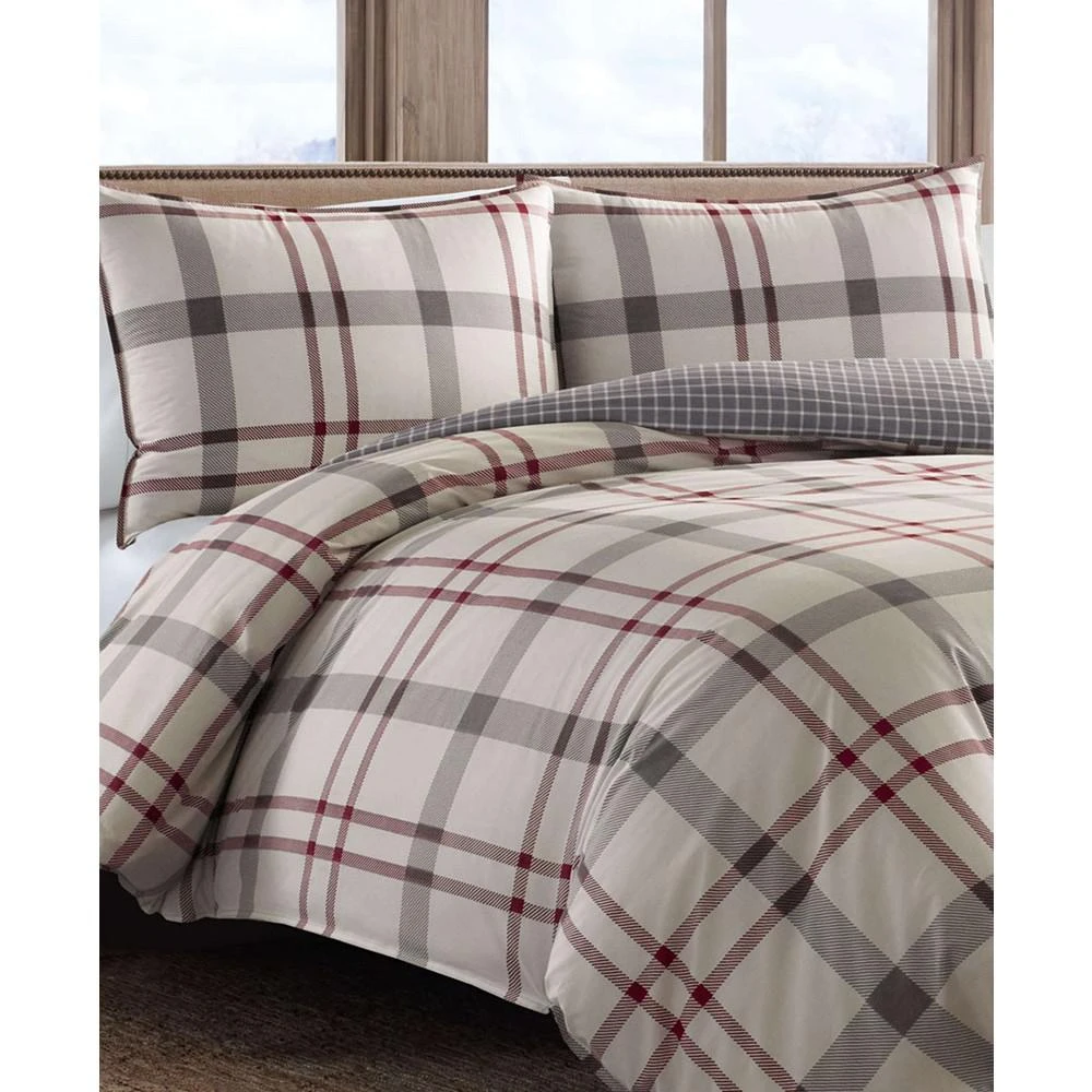 商品Eddie Bauer|Portage Bay Cotton Reversible 2 Piece Duvet Cover Set,价格¥526,第2张图片详细描述