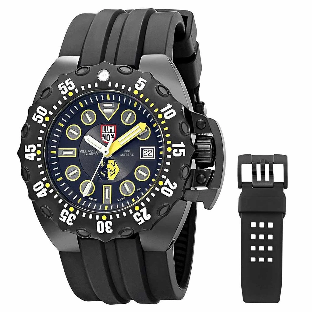 商品Luminox|Luminox 1526 Men's Scott Cassell Deep Dive Special 1520 Interchangeable Strap Automatic Watch,价格¥14978,第5张图片详细描述