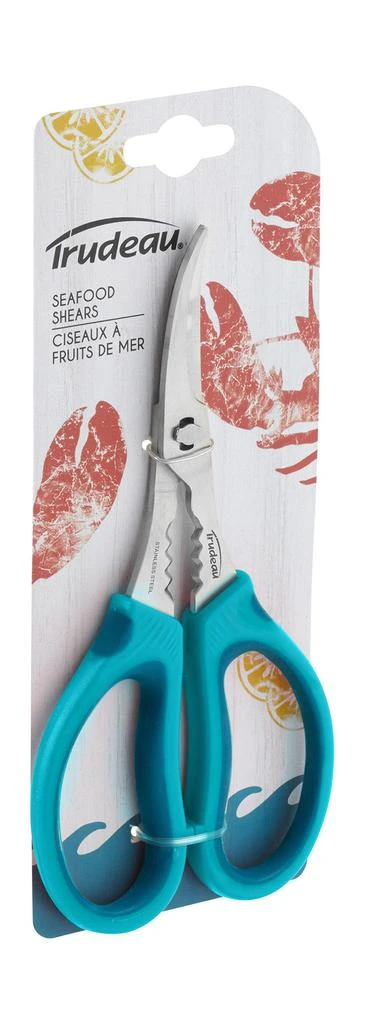 商品Trudeau|Seafood Shears, 7.5 inch, Tropical Blue,价格¥104,第2张图片详细描述