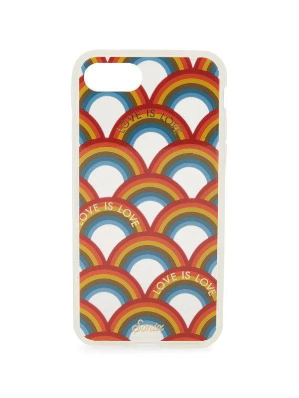 商品Sonix|Love Is Love Rainbow-Print iPhone 7 Case,价格¥8,第1张图片