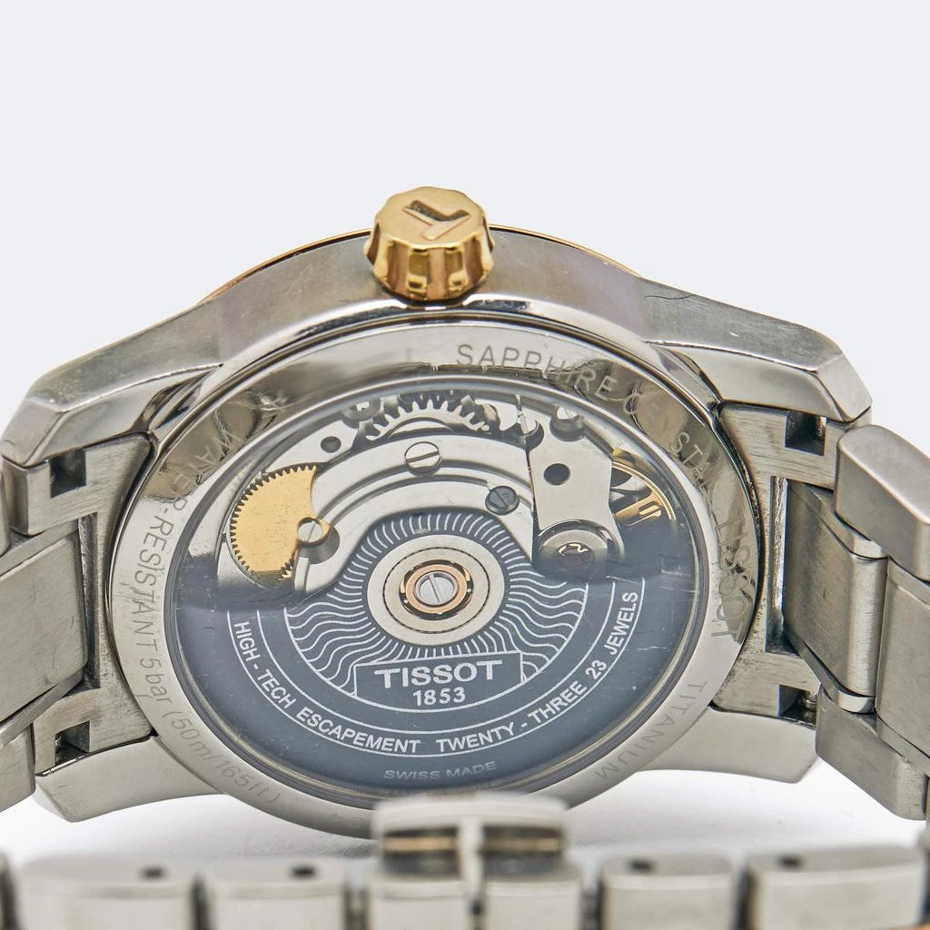 Tissot Brown Two Tone Titanium T-Classic T087207 Women's Wristwatch 32 mm 商品