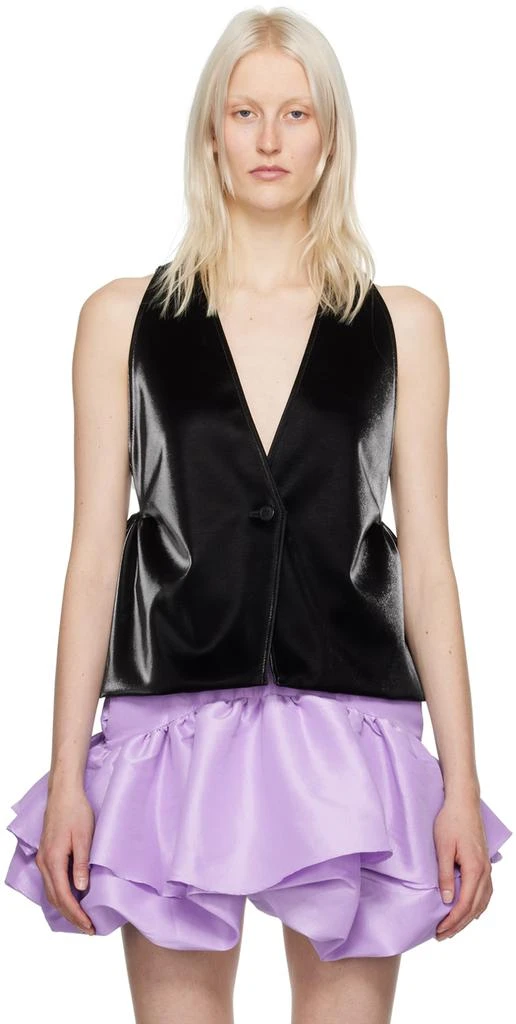 商品Kika Vargas|Black Patsy Vest,价格¥1779,第1张图片