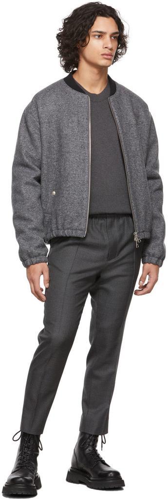 商品AMI|Grey Ami de Cœur Sweater,价格¥2882,第6张图片详细描述