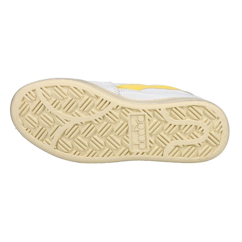 商品Diadora|Mi Basket Low Used Lace Up Sneakers,价格¥174,第5张图片详细描述