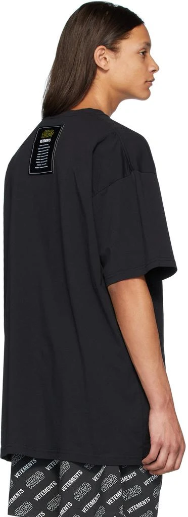 商品Vetements|Black STAR WARS Edition Episodes Patch T-Shirt,价格¥1664,第3张图片详细描述