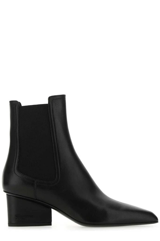 商品Salvatore Ferragamo|Salvatore Ferragamo Pointed-Toe Chelsea Boots,价格¥4065,第1张图片