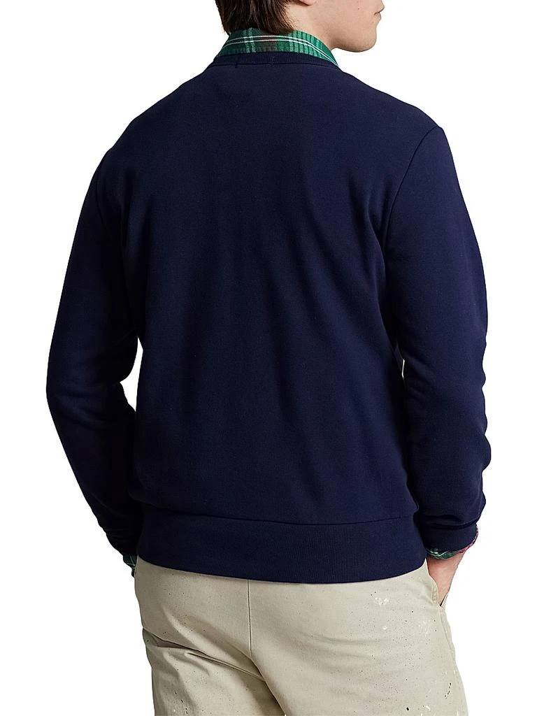 商品Ralph Lauren|Logo-Embroidered Crewneck Sweatshirt,价格¥1099,第4张图片详细描述