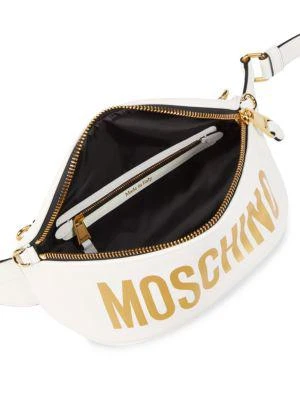 商品Moschino|Logo Leather Belt Bag,价格¥1696,第3张图片详细描述