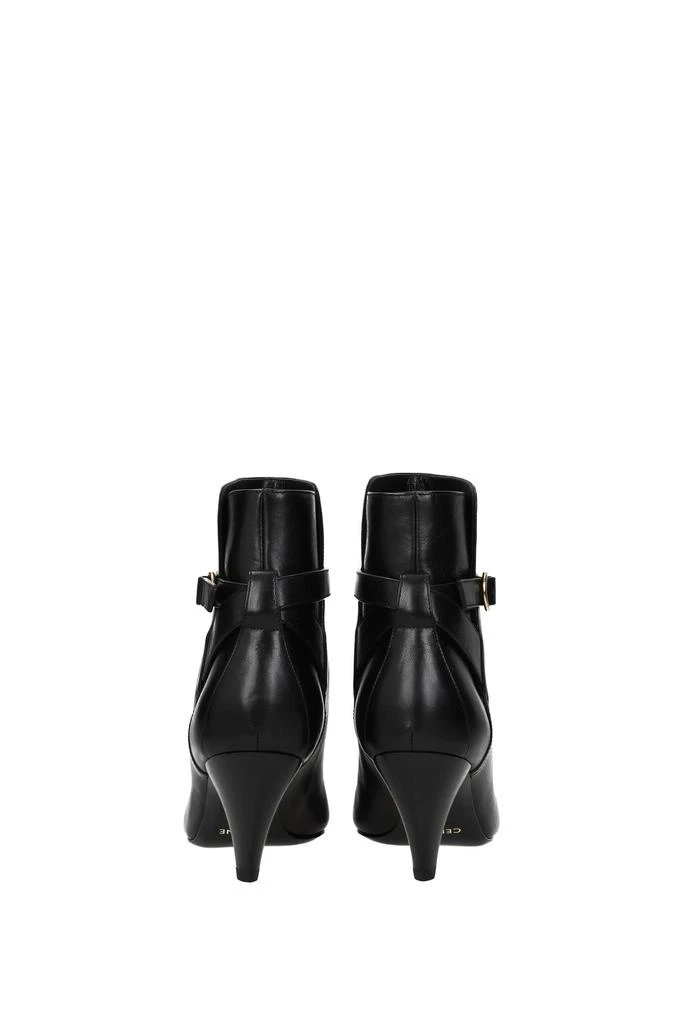 商品Celine|Ankle boots Leather Black,价格¥3085,第5张图片详细描述