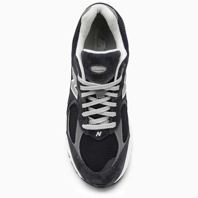 商品New Balance|Low 2002R blue eclipse leather trainer,价格¥957,第3张图片详细描述