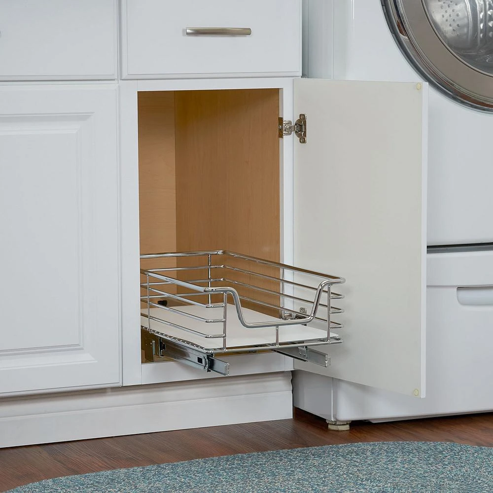 Design Trend 11.5" Extended Depth 1-Tier Sliding Under Cabinet Organizer 商品