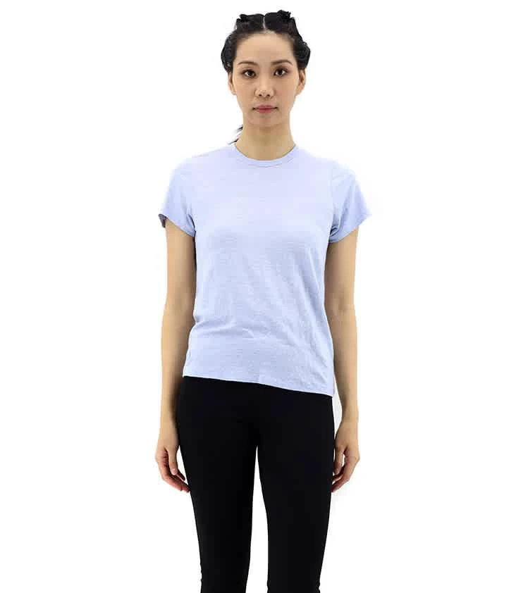商品Ralph Lauren|Ladies Blue Crew Neck T-shirt,价格¥237,第1张图片