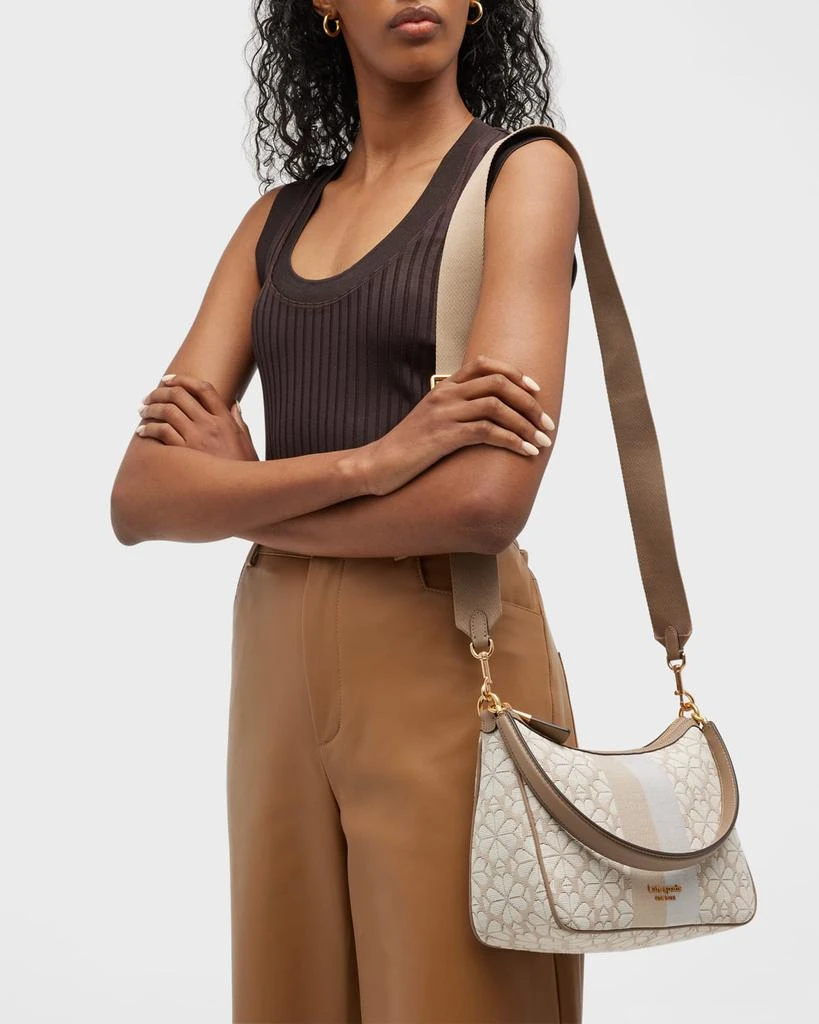 商品Kate Spade|small logo canvas shoulder strap,价格¥856,第2张图片详细描述