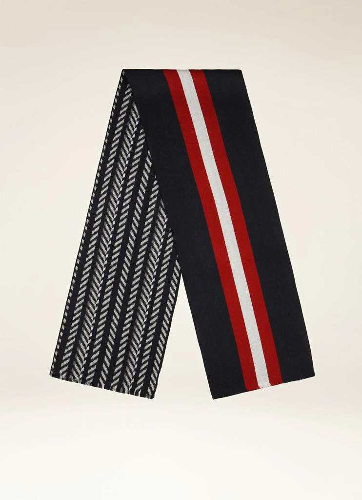 商品Bally|Bally Stripe Chevron Scarf,价格¥1629,第1张图片