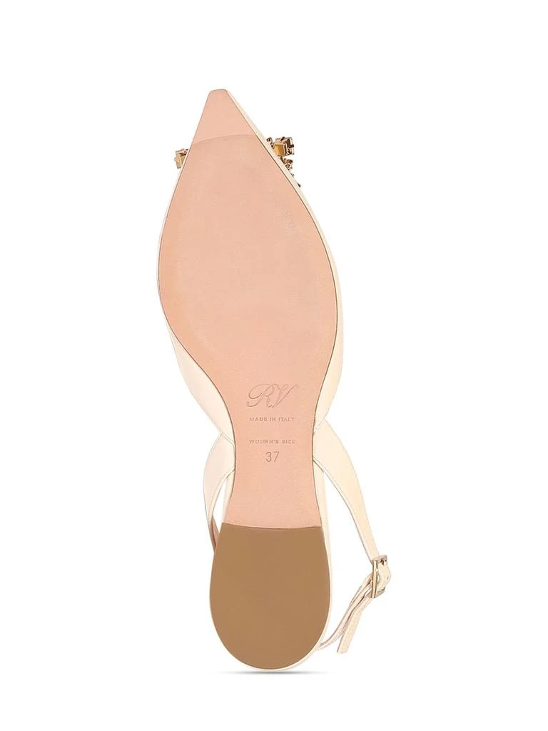 商品Roger Vivier|5mm Virgule Patent Leather Slingbacks,价格¥12181,第4张图片详细描述