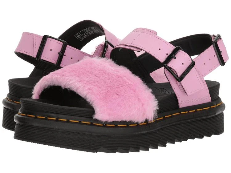 商品Dr. Martens|毛绒皮凉鞋,价格¥761,第1张图片