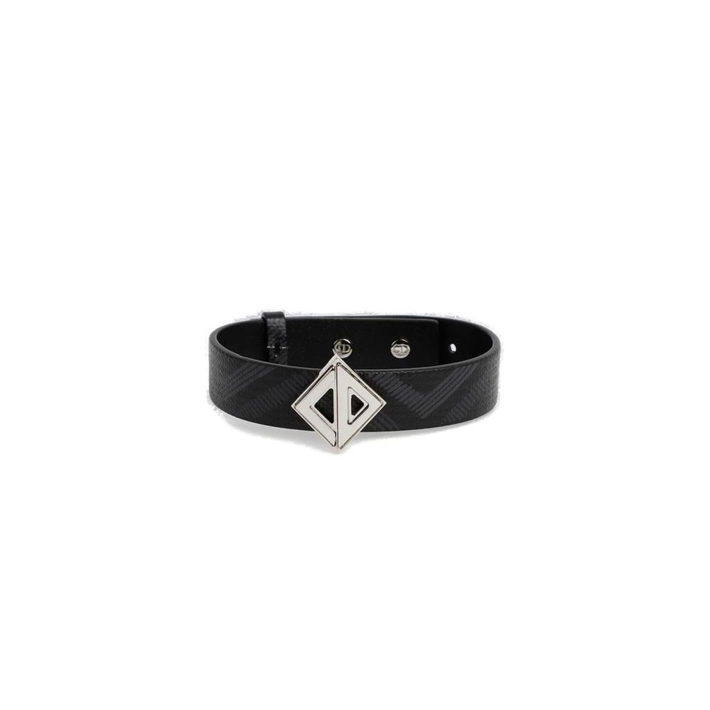 商品Dior|Dior Homme Logo Plaque Bracelet,价格¥2683,第1张图片