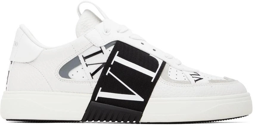 商品Valentino|White & Black VL7N Low-Top Sneakers,价格¥4673,第1张图片