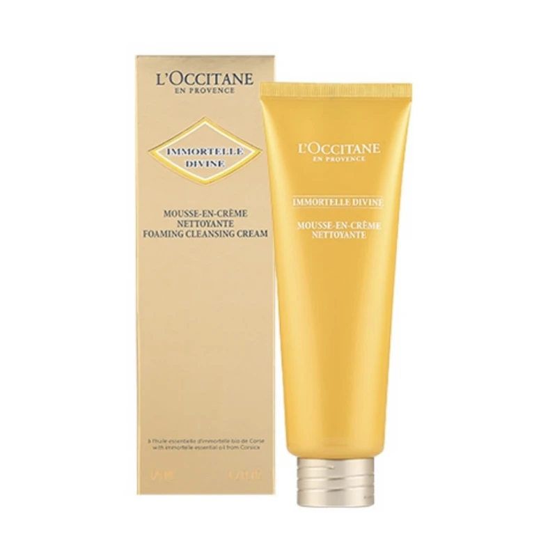 L'OCCITANE 欧舒丹 赋颜御龄小金瓶黄腊菊洁面乳125ml 保湿滋润 温和清洁 商品