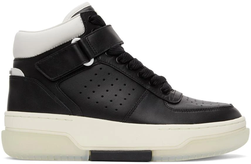 商品AMIRI|Black Stadium Mid Sneakers,价格¥2506,第1张图片