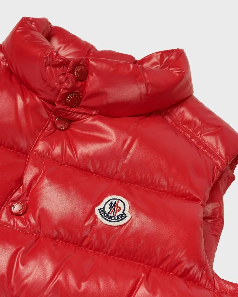 商品Moncler|Kid's Tib Logo Quilted Vest,价格¥4321,第3张图片详细描述