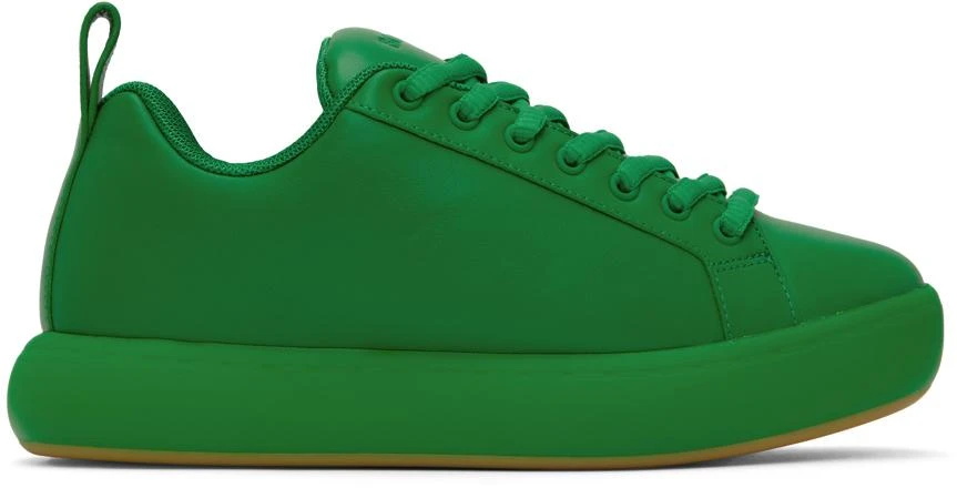 商品Bottega Veneta|Green Pillow Sneakers,价格¥7431,第1张图片