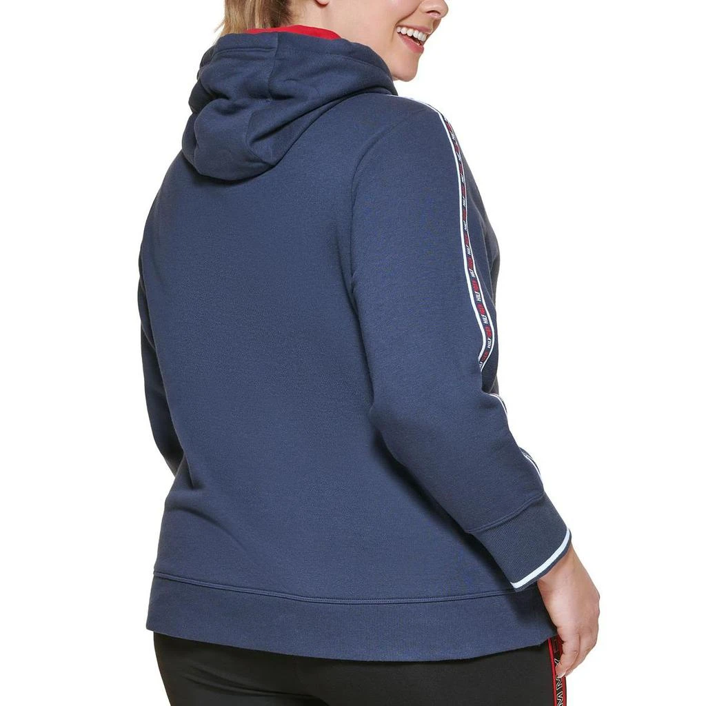 商品Tommy Hilfiger|Tommy Hilfiger Sport Womens Plus Comfy Cozy Hoodie,价格¥72,第2张图片详细描述