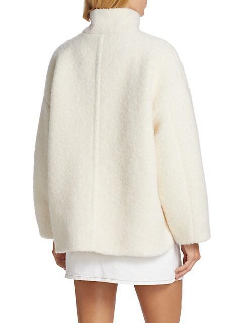 商品Ganni|Wool-Blend Boucle Jacket,价格¥3402,第7张图片详细描述