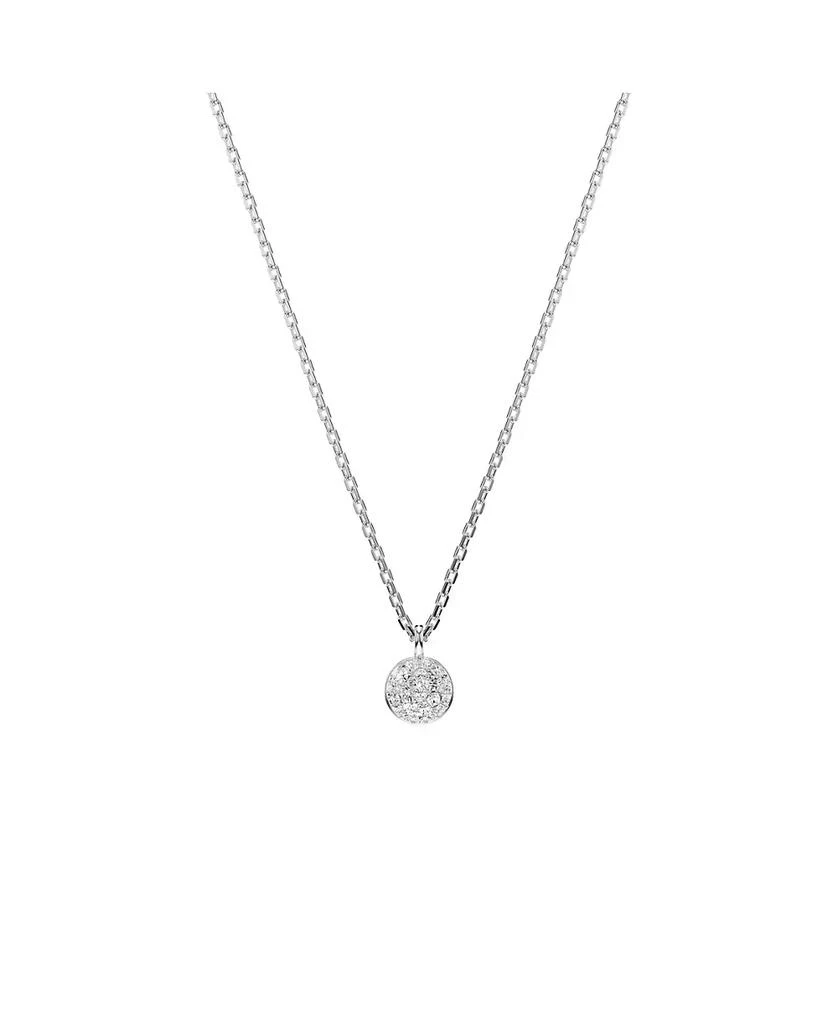 White, Rhodium Plated or Rose-Gold Tone or Gold-Tone Meteora Layered Pendant Necklace 商品