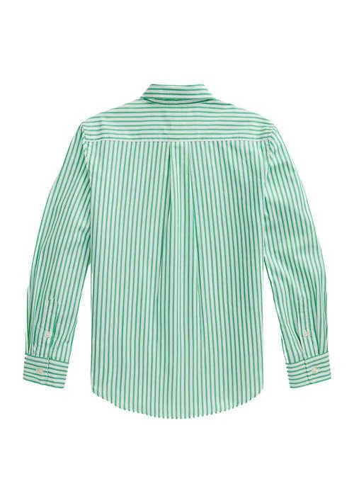 商品Ralph Lauren|Lauren Childrenswear Boys 8 20 Striped Cotton Poplin Shirt,价格¥167,第2张图片详细描述