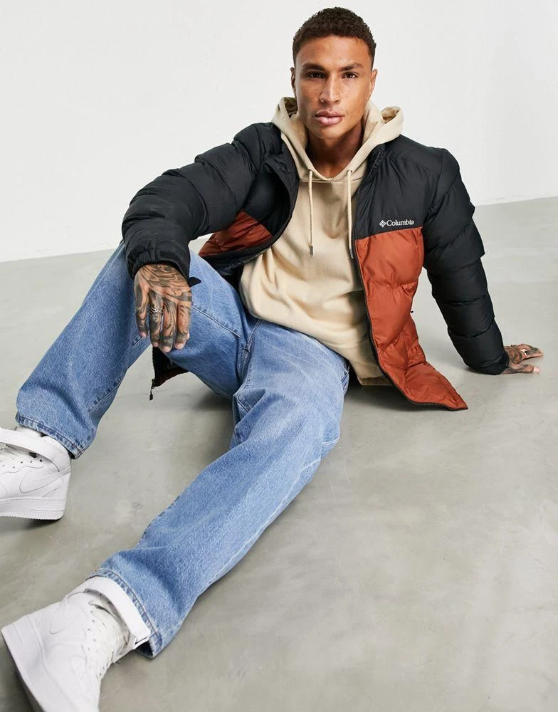 商品Columbia|Columbia Pike Lake puffer jacket in rust,价格¥740,第4张图片详细描述