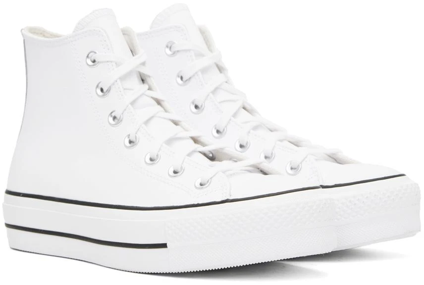 商品Converse|白色 Chuck Taylor All Star Lift 高帮运动鞋,价格¥940,第4张图片详细描述