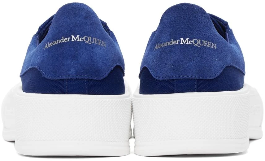 商品Alexander McQueen|Blue Deck Plimsoll Sneakers,价格¥1491,第4张图片详细描述