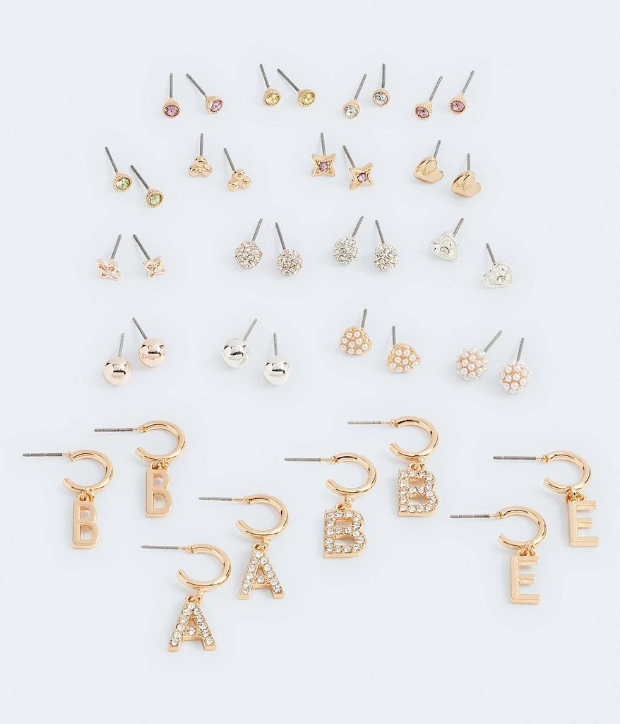 商品Aeropostale|Aeropostale Women's Babe Stud Earring 20-Pack,价格¥62,第1张图片
