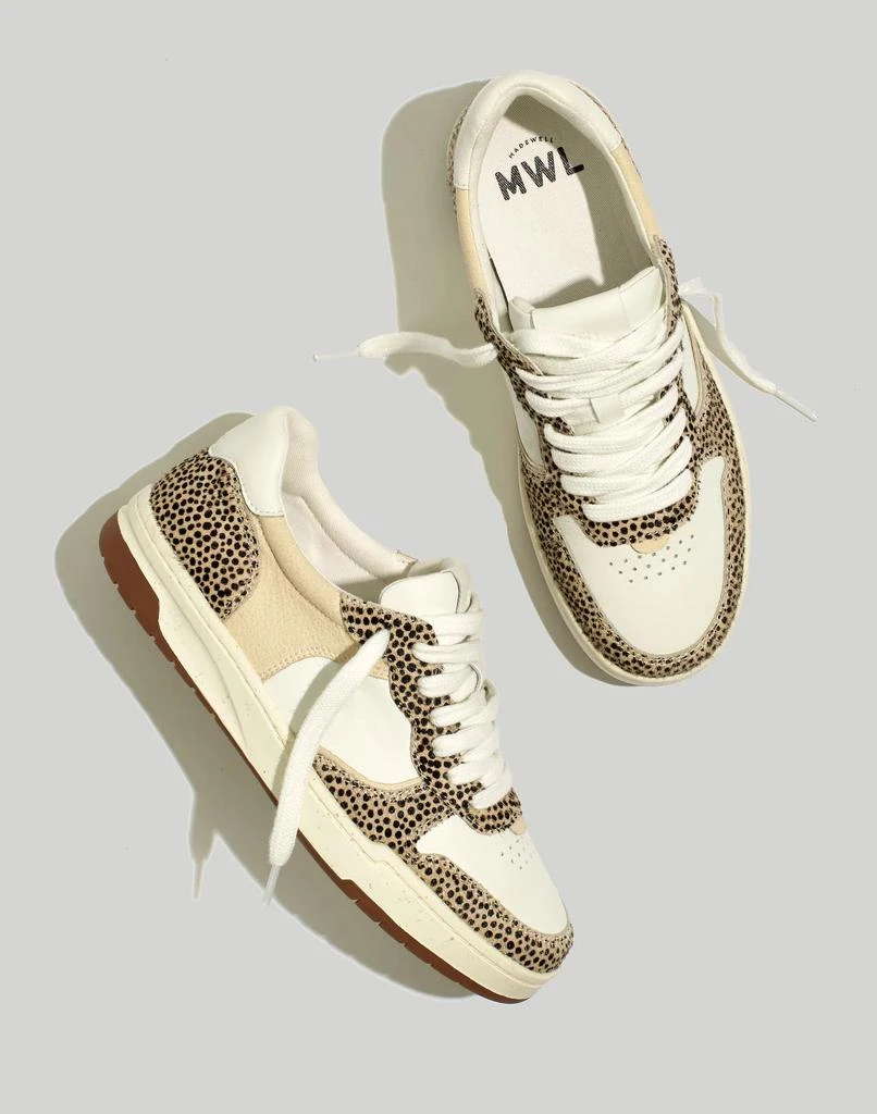 商品Madewell|Court Sneakers in Spotted Calf Hair,价格¥277,第1张图片