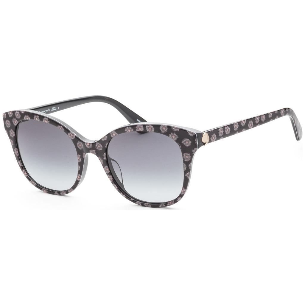 Kate Spade Women's Black Pattern White Sunglasses商品第1张图片规格展示