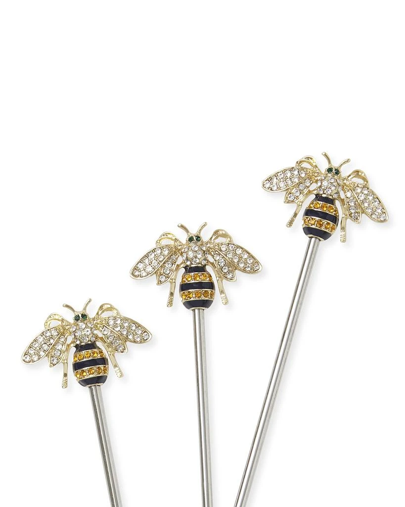 商品Joanna Buchanan|Stripey Bee Swizzle Sticks, Set of 6,价格¥570,第2张图片详细描述