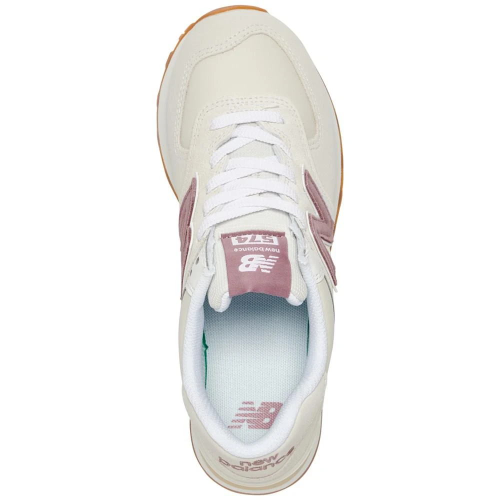 商品New Balance|Women's 574 Casual Sneakers from Finish Line,价格¥662,第5张图片详细描述