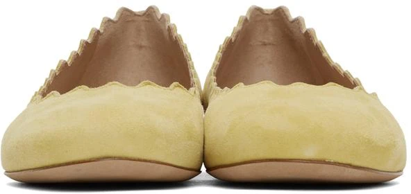 商品Chloé|Yellow Suede 平底鞋,价格¥1774,第2张图片详细描述