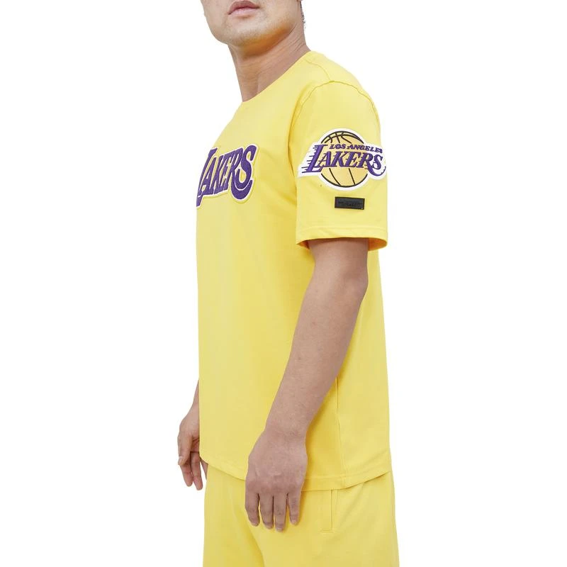 商品Pro Standard|Pro Standard Lakers Pro Team T-Shirt - Men's,价格¥370,第4张图片详细描述