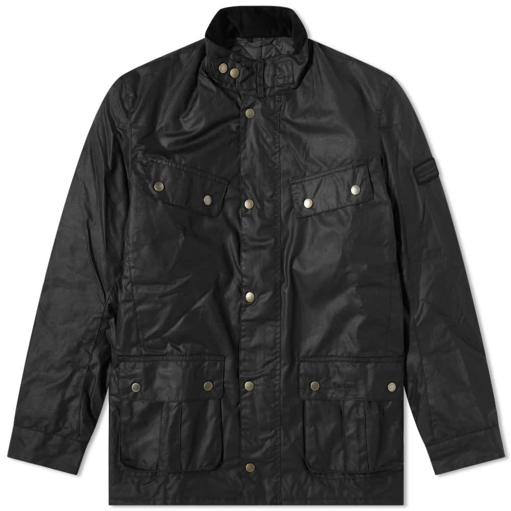 商品Barbour|Barbour International Duke Wax Jacket,价格¥1141,第1张图片