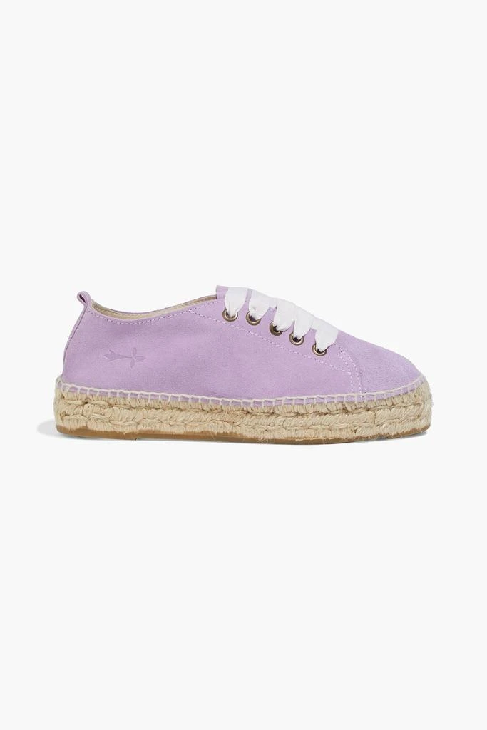 商品MANEBÍ|Hamptons suede espadrille sneakers,价格¥314,第1张图片