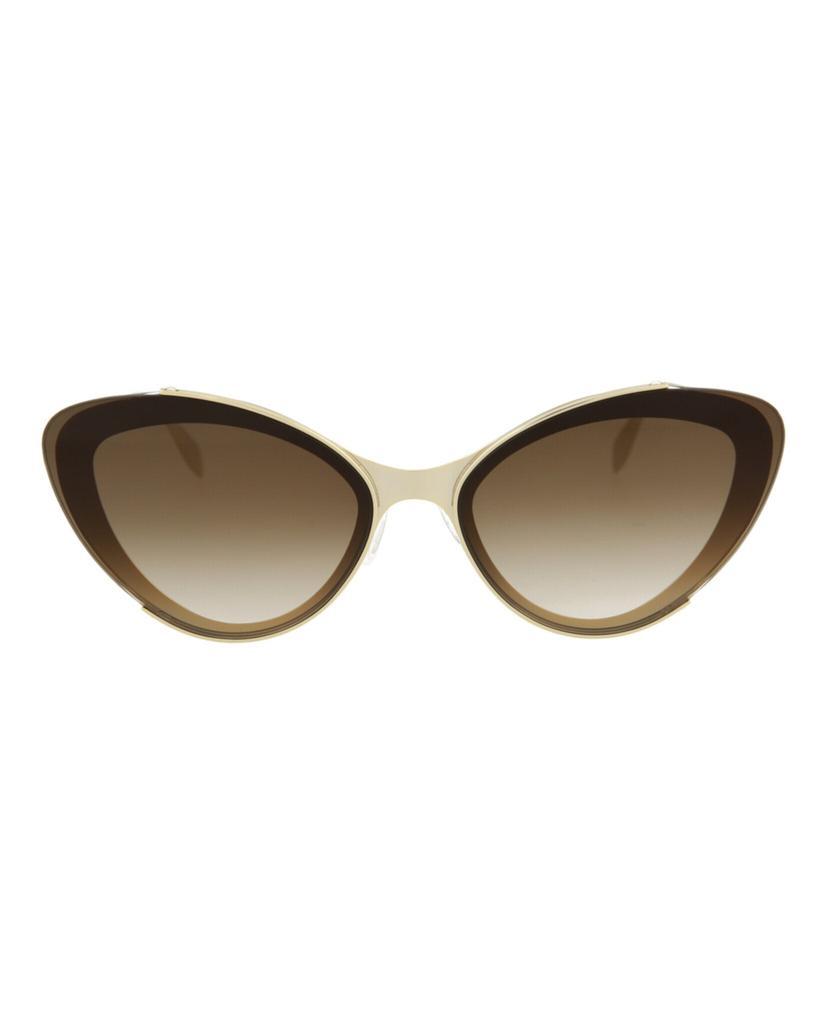 商品Alexander McQueen|Cat Eye-Frame Metal Sunglasses,价格¥1069,第1张图片