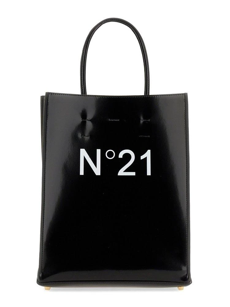 商品N°21|N°21 Logo Print Vertical Shopping Top Handle Bag,价格¥2689,第1张图片