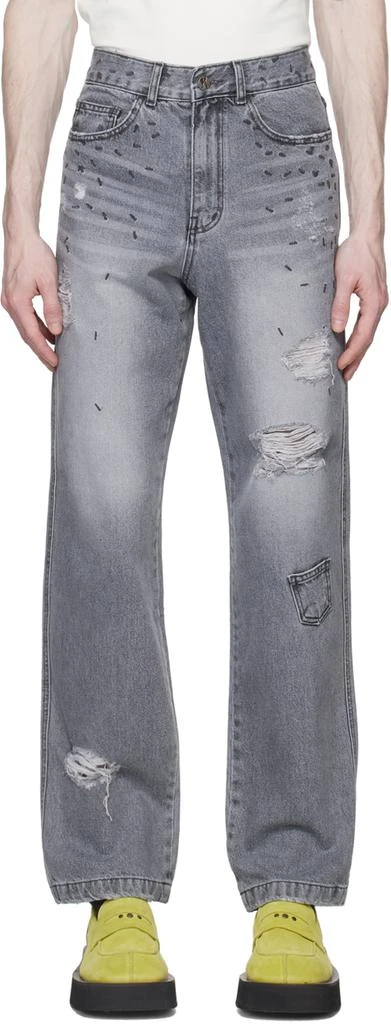 商品ADER error|Gray Bart Jeans,价格¥1236,第1张图片