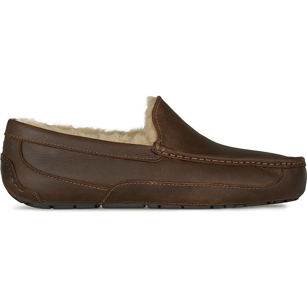 商品UGG|Ascot Matte Leather - Cognac,价格¥774,第1张图片