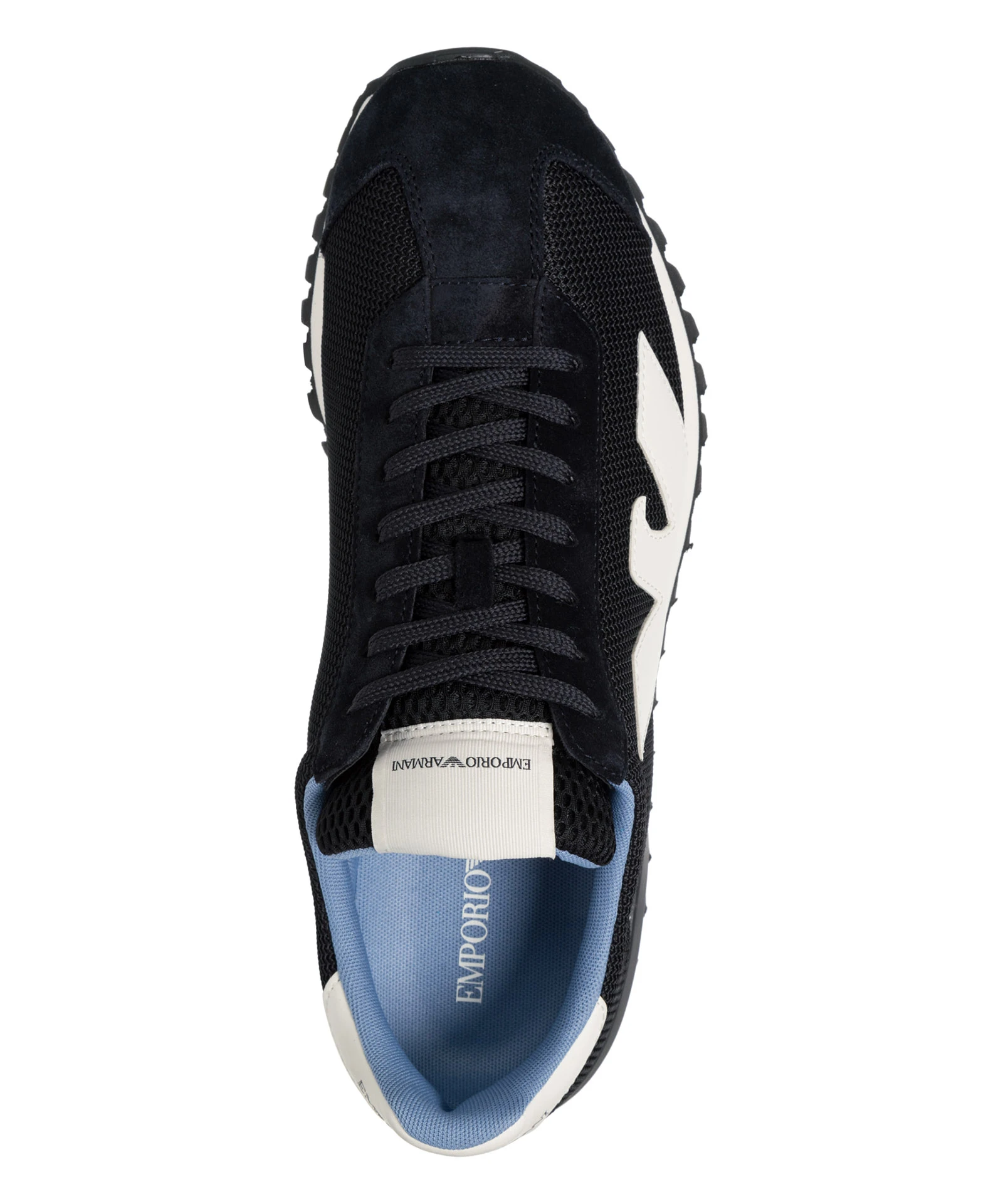 商品Emporio Armani|Emporio Armani 男士运动鞋 X4X583XN647T621 黑色,价格¥846,第3张图片详细描述