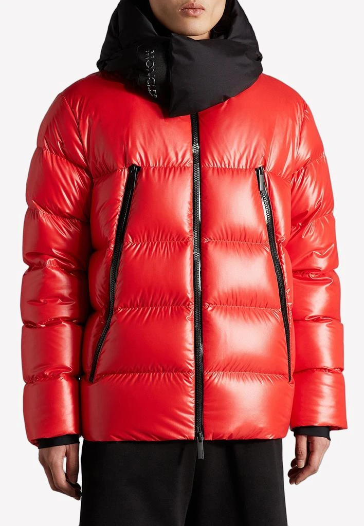 商品Moncler|Zubair Glossy Puffer Jacket,价格¥7664,第1张图片